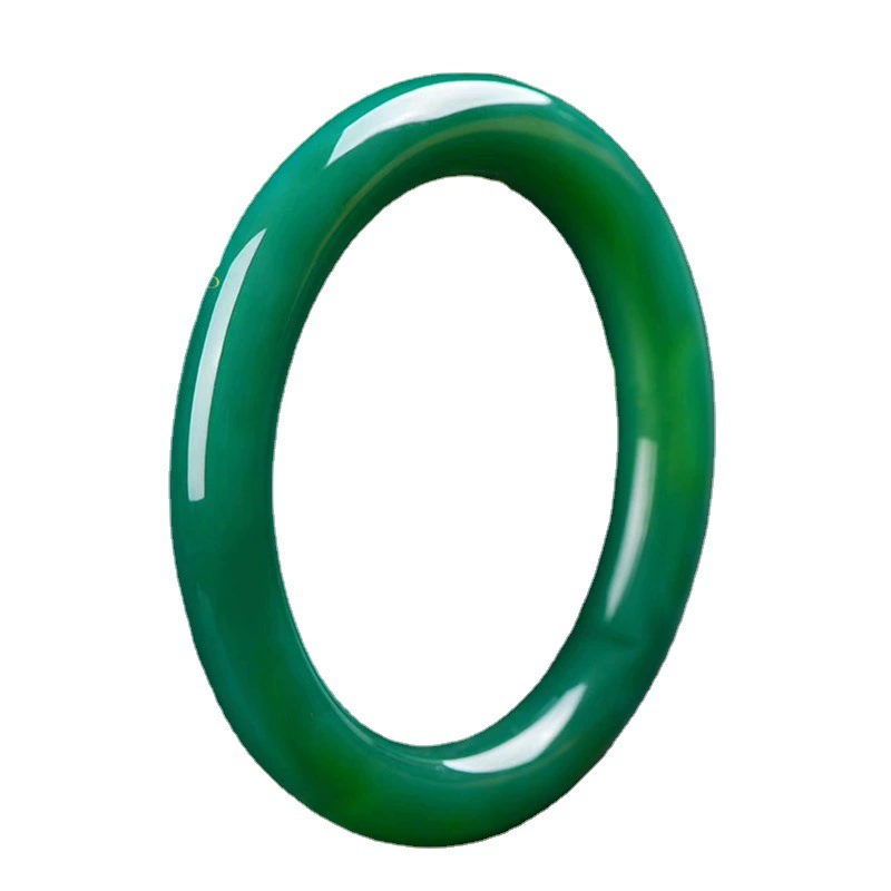 Organic green agate bracelet, accessory, Birthday gift, wholesale
