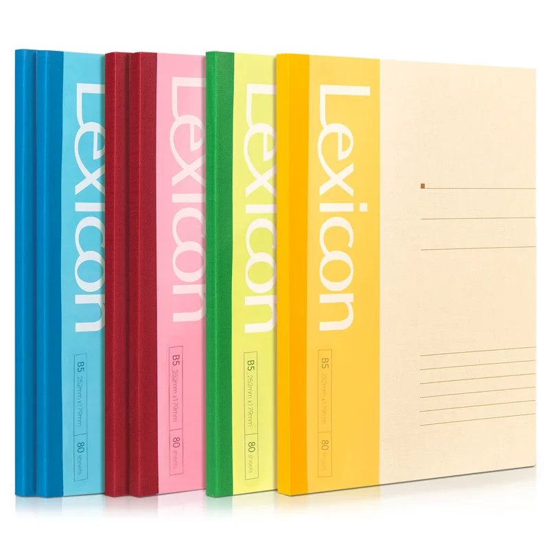 Deli Stationery 7665 Мягкая копия B5, 80 страниц, ноутбук, ноутбук беспроводной клей-пакет