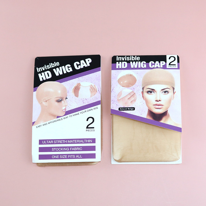 Factory Direct Sales Wig Hair Net Extended High Elastic Hair Net High Definition Stockings Mesh Cap Hood Super Elastic Mesh Cap