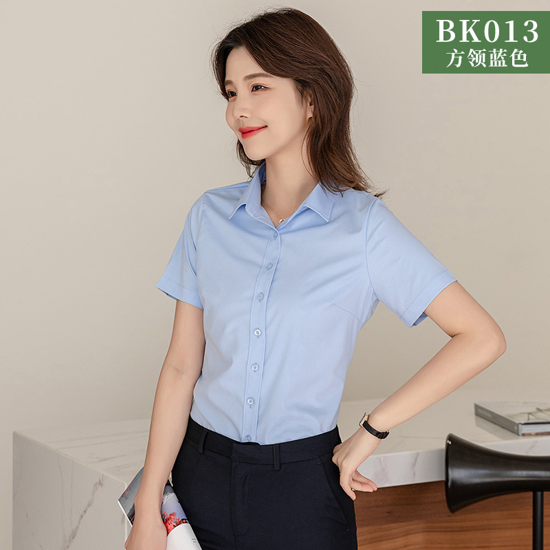 Fibra de bambú nuevo desgaste del negocio ol camisa blanca las mujeres manga larga más tamaño ropa trabajo cómodo camisa las mujeres al por mayor