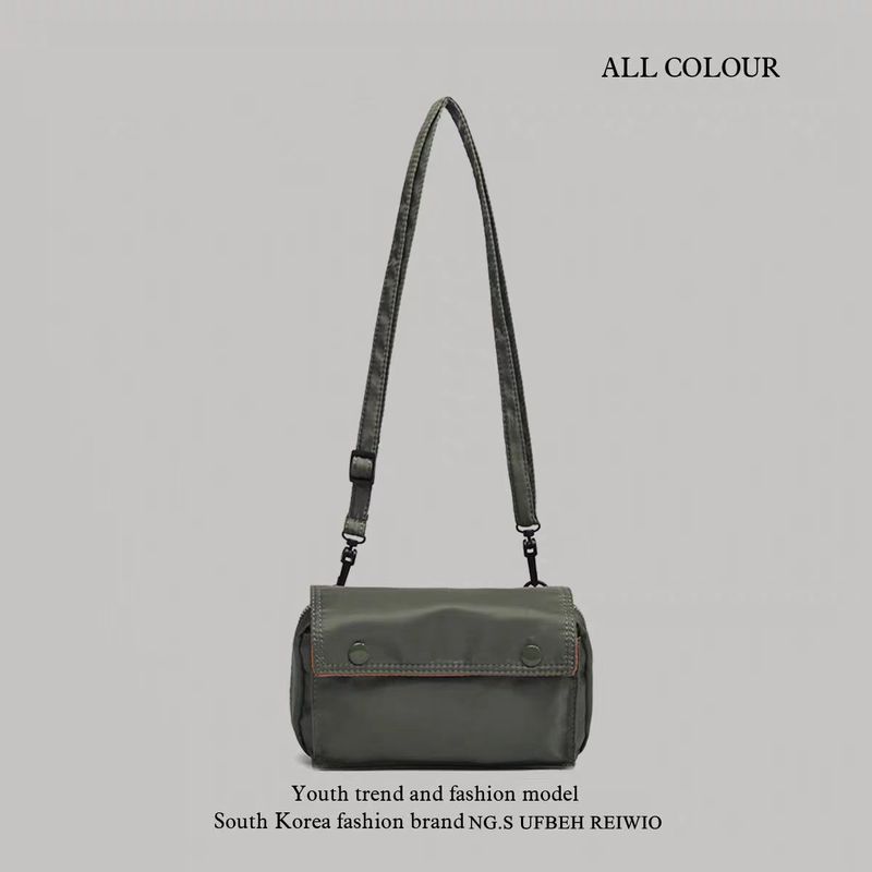 Japanese Classic~Tanker Water-Resistant Crossbody Bag Trendy Men's Nylon Casual Shoulder Small Bag Multi-Purpose Small Waist Bag