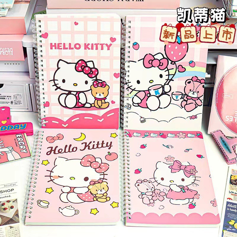 Nuevo cuaderno Sanrio limitado A5 estilo japonés nicho de alta gama para estudiantes lindo perro canela manual línea.