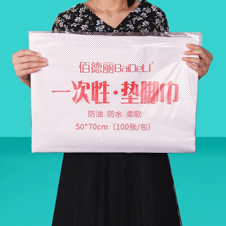 Thickened Disposable Waterproof and Oil-Proof Pedicure Pad Towel Beauty Salon Non-Woven Pillow Towel Manicure and Pedicure Stool Towel Thickened Disposable Waterproof and Oil-Proof Pedicure Pad Towel Beauty Salon Non-Woven Pillow Towel Manicure and Pedicure Stool Towel
