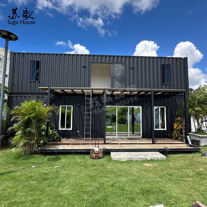 Brand New Custom-Made Container Activity House, Transformed into a Two-Story Creative Container Office, Prefabricated Residential Building Brand New Custom-Made Container Activity House, Transformed into a Two-Story Creative Container Office, Prefabricated Residential Building