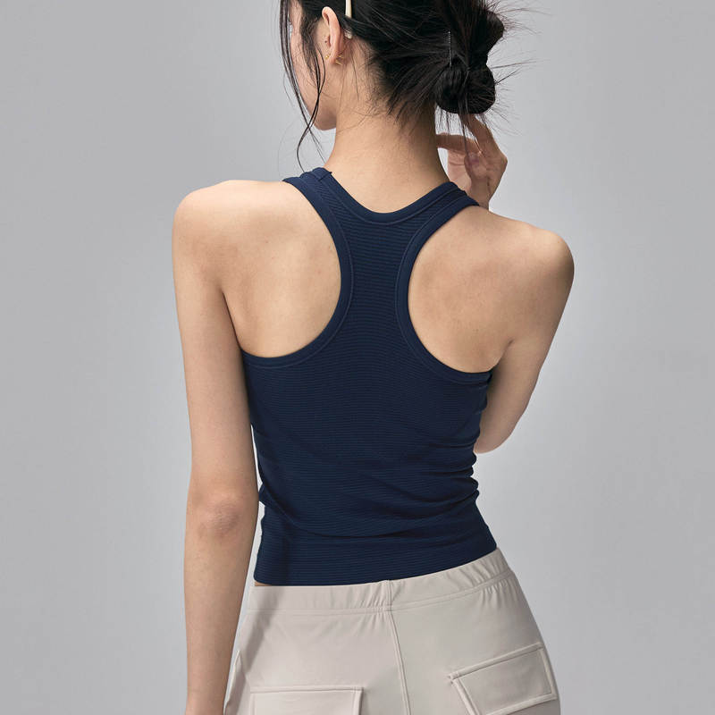 Professional All-In-One Sports Vest, Quick-Drying, Shock-Proof Running Training Bra, Outer Wear, Beautiful Back Yoga Vest for Women