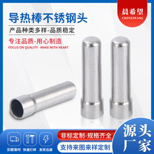 东莞厂家定制不锈钢导热棒精密家居五金配件拉伸件加工平头帽