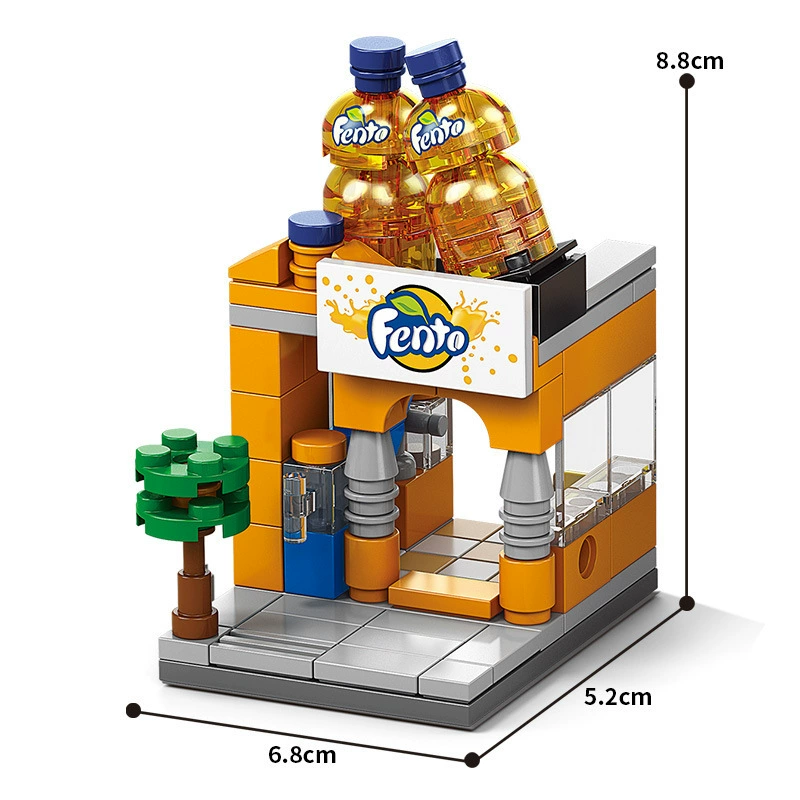 Lego, constructor, toy, delicacies, small particles