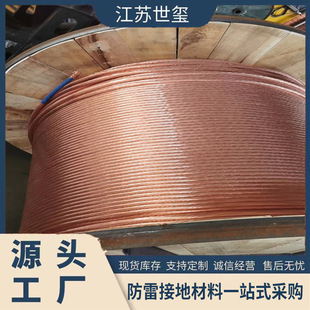 Copper Twisted Wire Production Bare Copper Twisted Wire TJ95 Square Meters Tinned Copper Twisted Wire Grounded Copper Twisted Wire 120mm2