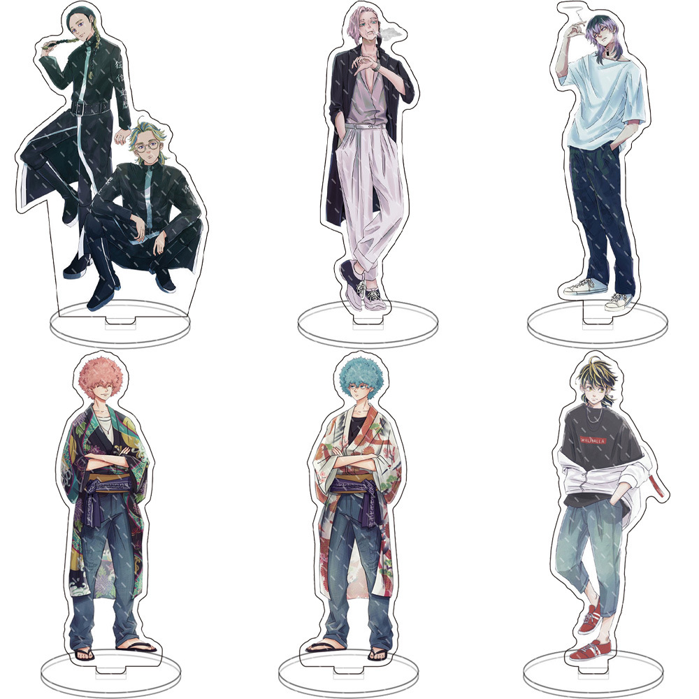 Anime Tokyo Revengers Acrylic Standing Sign: Ashiya Ren, Sano Manjiro, Hanagaki Takemichi – Merchandise