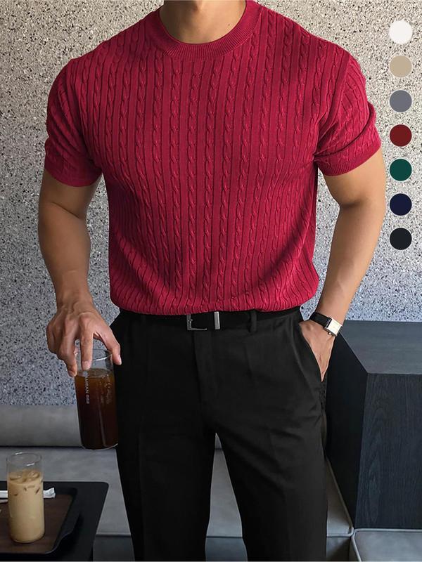 E9735 亚马逊速卖通款 Knitwear 跨境代发新款男式针织衫|undefined
