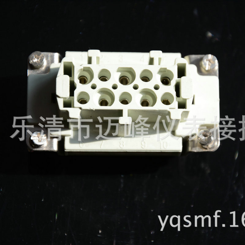 供应华峰牌(HF)热流道专用HDC-HE-010矩形航空插头及重载连接器
