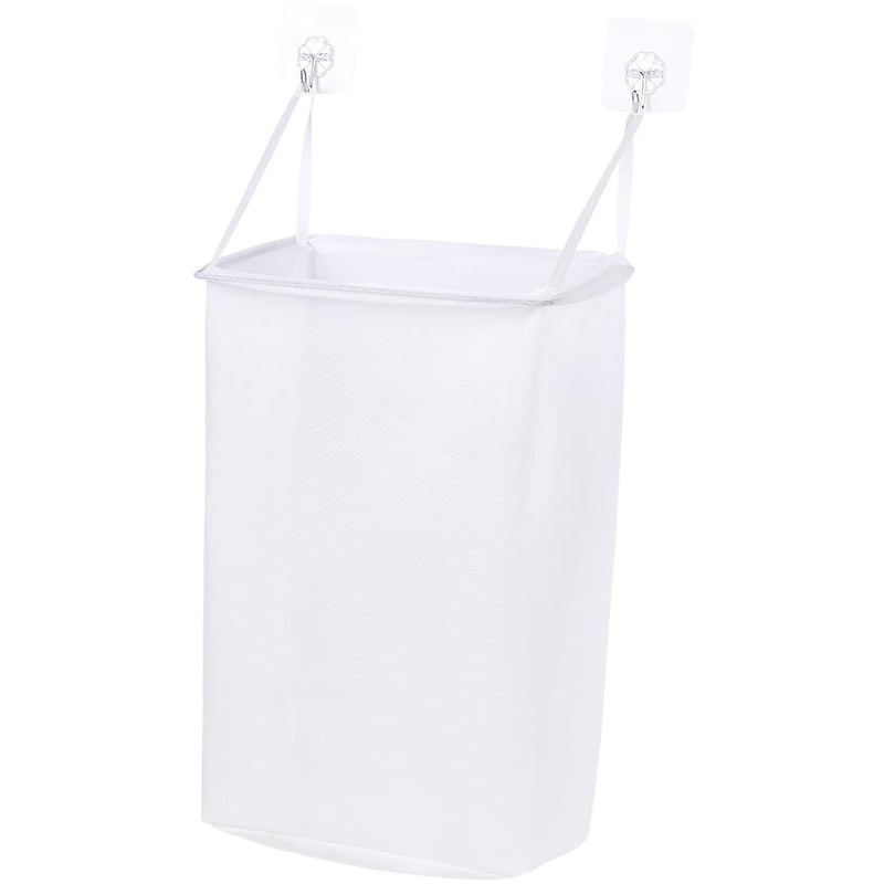 Cesta de lavandería montada en la pared cesta de la ropa del hogar cesta de almacenamiento adhesiva del inodoro sin golpes cesta de almacenamiento de baño cesta de la ropa