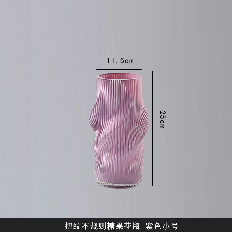 Dulces de 25 centímetros de altura púrpura trompeta