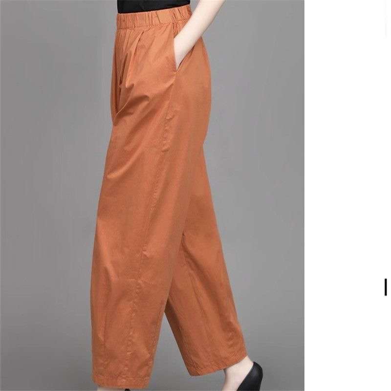 2026 New Summer Harem Thin Pants Women's Nine-Point Pants Loose Large Size Casual Carrot Slimming Leg Casual Pants 2026 New Summer Harem Thin Pants Women's Nine-Point Pants Loose Large Size Casual Carrot Slimming Leg Casual Pants