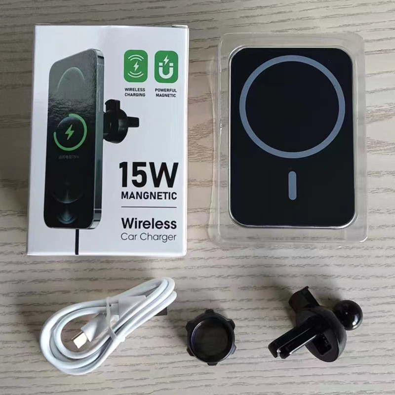 자동차 N52 강력 자석 15W(알루미늄 합금 검정색)