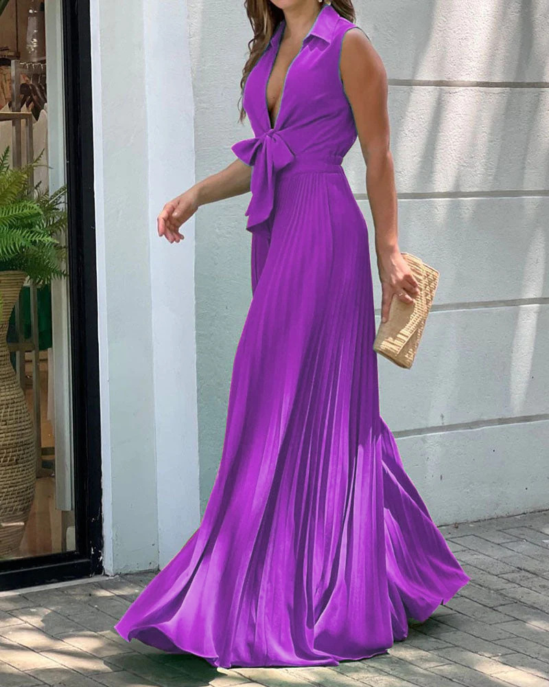 315g Weight Sleeveless Sleeve Length Full Length Pants Length Polyester Fabric Type High Waist Waist Line Jumpsuits Pants Type Micro-Elastic Elasticity Street Occasion Comfort Function Loose Fit Type Solid Color Pattern Spring, Autumn Season Women's Gender Casual Style Women's Street Casual Solid Color Full Length Jumpsuits 5