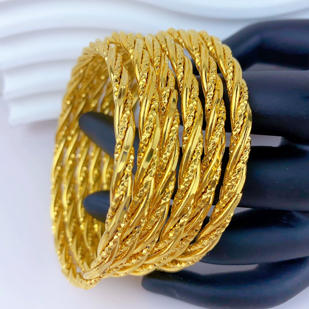 (Кросс-граничная торговля), золото bracelet для невесты, аксессуар, 24 карата, (Physicals)