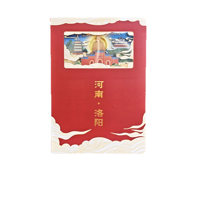 文创纸雕本批发厂家山西山东河南地区特色创意镂空浮雕定制笔记本|undefined