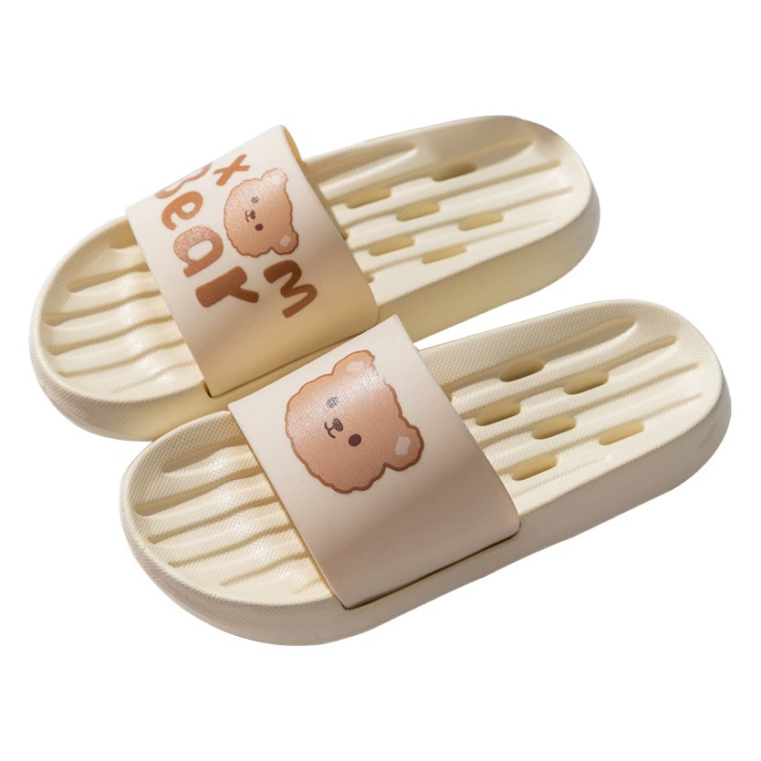 Тапочки для ванной для женщин Летняя домашняя пара в помещении протекает дома Банные летние тапочки из ЭВА для мужчин