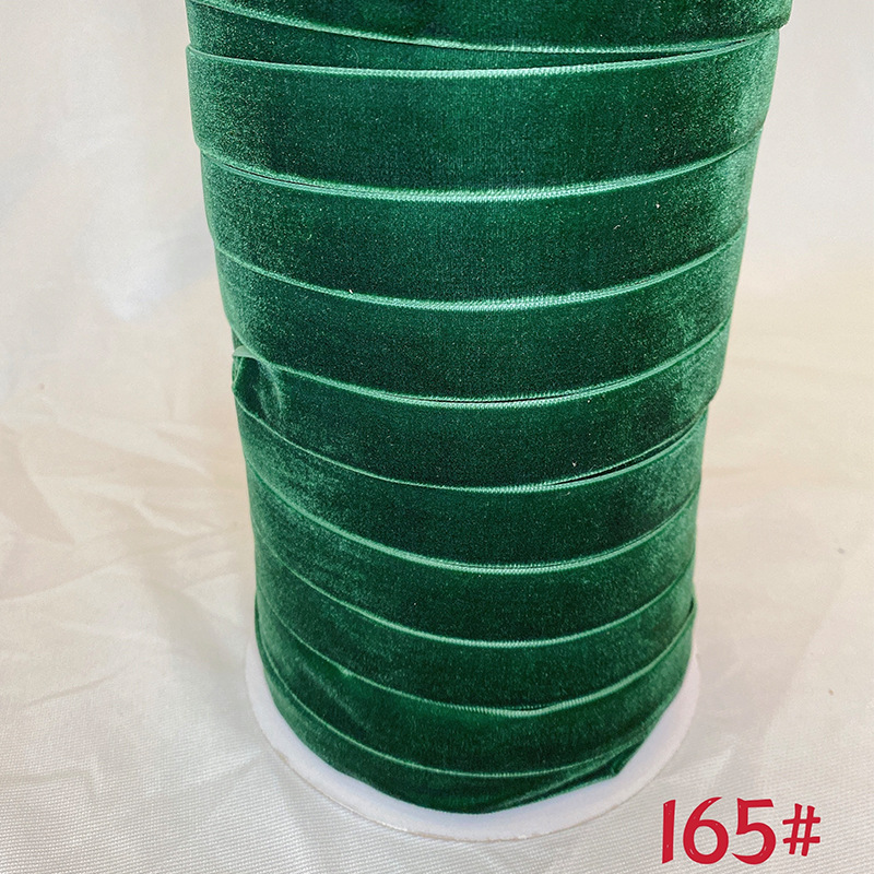 Cintas de flojo para el cabello, cinta de tejido, ropa, accesorios de ropa, cinta de terciopelo de color, accesorios de joyería DIY multi-especificaciones