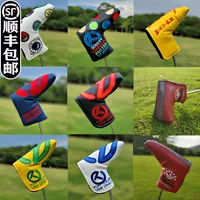 Универсальный чехол для клюшки с прямым валом Tait, чехол для головки клюшки, защитный чехол для клюшки для гольфа, кожаный чехол для шариковой головки