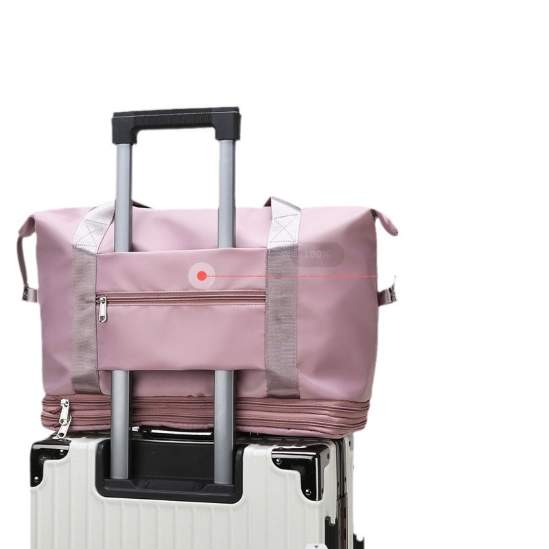 Bolsa de viaje bolsa de equipaje de corta distancia bolsa de mujer bolsa de almacenamiento bolsa de deporte de gran capacidad bolsa de fitness de natación de separación seca y húmeda al por mayor