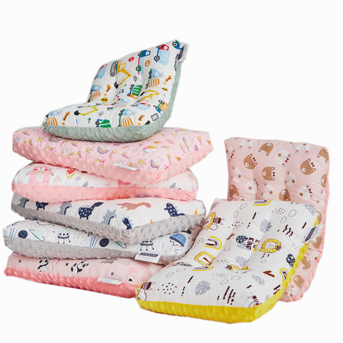 Children's cotton pillow Doudou comfort pillow Class A pure cotton cartoon student pillow core kindergarten nap pillow on behalf of