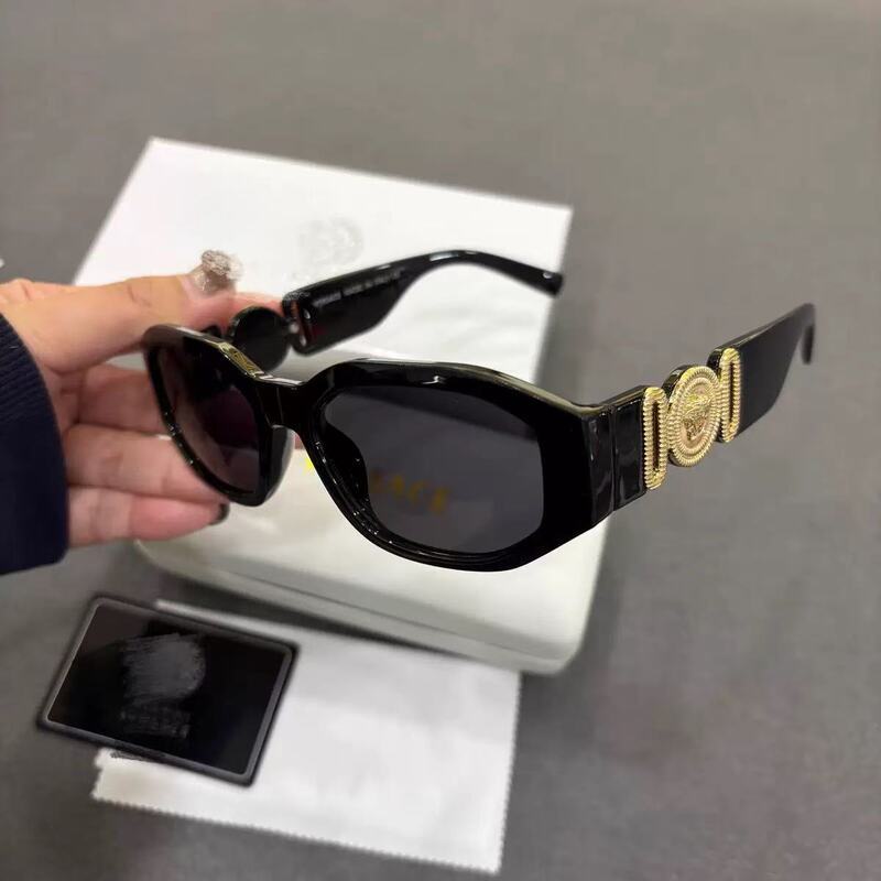 Fanjia's New Cat-Eye Sunglasses Zhao Lusi's Same Ve4361 High-Quality Retro Sun Protection and Uv Protection Sunglasses