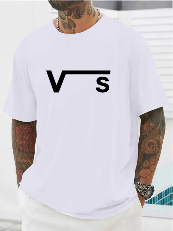純綿tシャツ男性夏新作高級ファッションプリントtシャツ純綿快適半袖|undefined