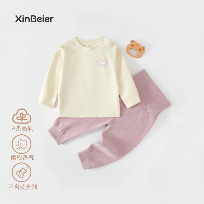 2025 nuevo conjunto de ropa interior cálida para niños chaqueta de otoño pantalones de otoño para hombres y mujeres camisetas de camisa de terciopelo de doble cara pijamas ropa para el hogar