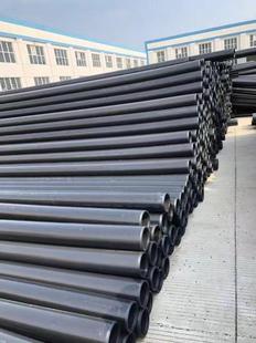 Hebei Wei WholesAle Polyethylene HDPE Double-wAlled Winding Pipe EnhAnced Hollow WAll A-type Pipe MunicipAl Wiper WAter Pipe