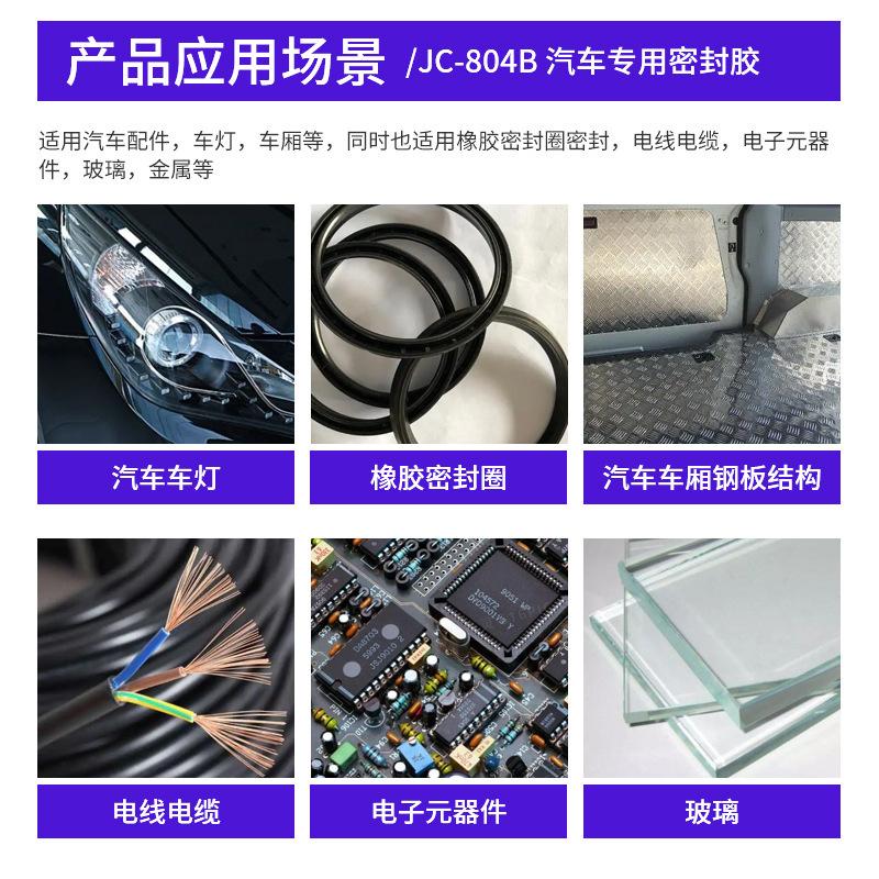 車のシーラント高温耐性抗紫外線防水コーキング接着剤シールストリップソフト強力な修理接着剤|undefined