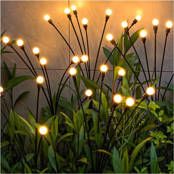 LED garden lights solar-powered for gazebo