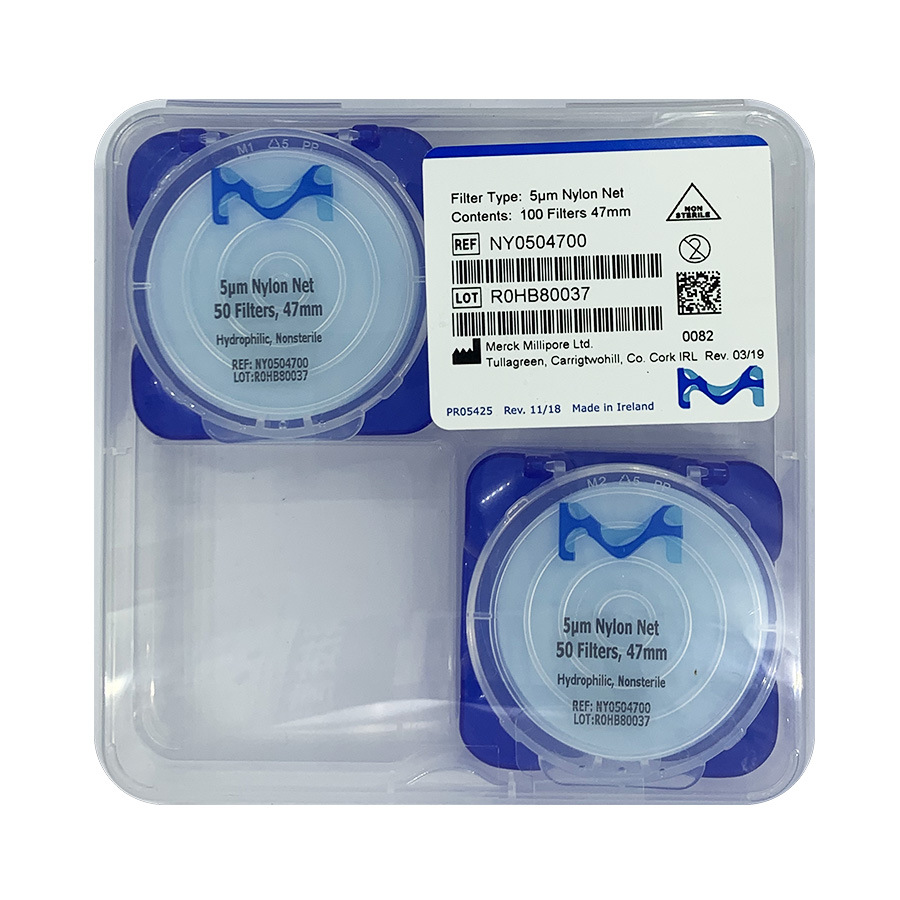 Millipore滤膜，47mm，5um，尼龙膜，NY0504700