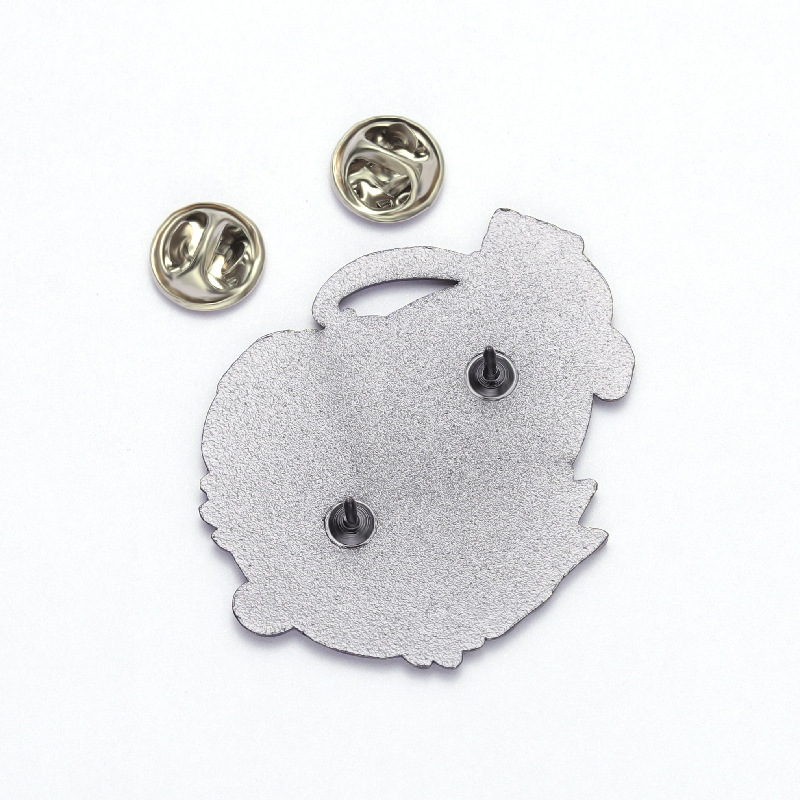 New Anime alvons and Kitten cute brooch steel alchemist Edward pin enamel badge