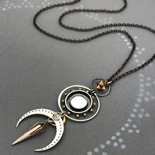 U 45170 Water Drop Pendant Necklace ˮ�ε�׹�����羳����