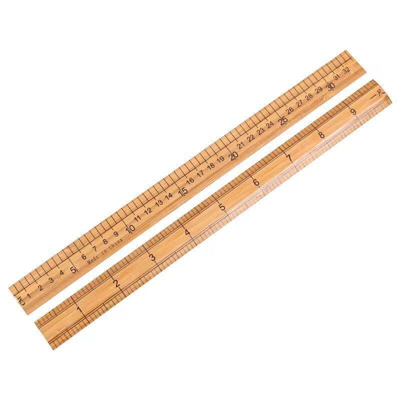 High-Quality Bamboo Ruler for Measuring Clothes, Double-Sided Scale, Clothing Cutting Bamboo Ruler 33.3cm /33Cm 12inch /29Cm High-Quality Bamboo Ruler for Measuring Clothes, Double-Sided Scale, Clothing Cutting Bamboo Ruler 33.3cm /33Cm 12inch /29Cm