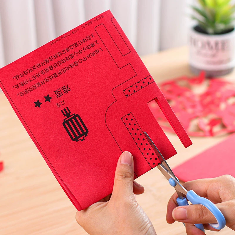 Детские вырезки из бумаги в год дракона DIY материалы ручной работы