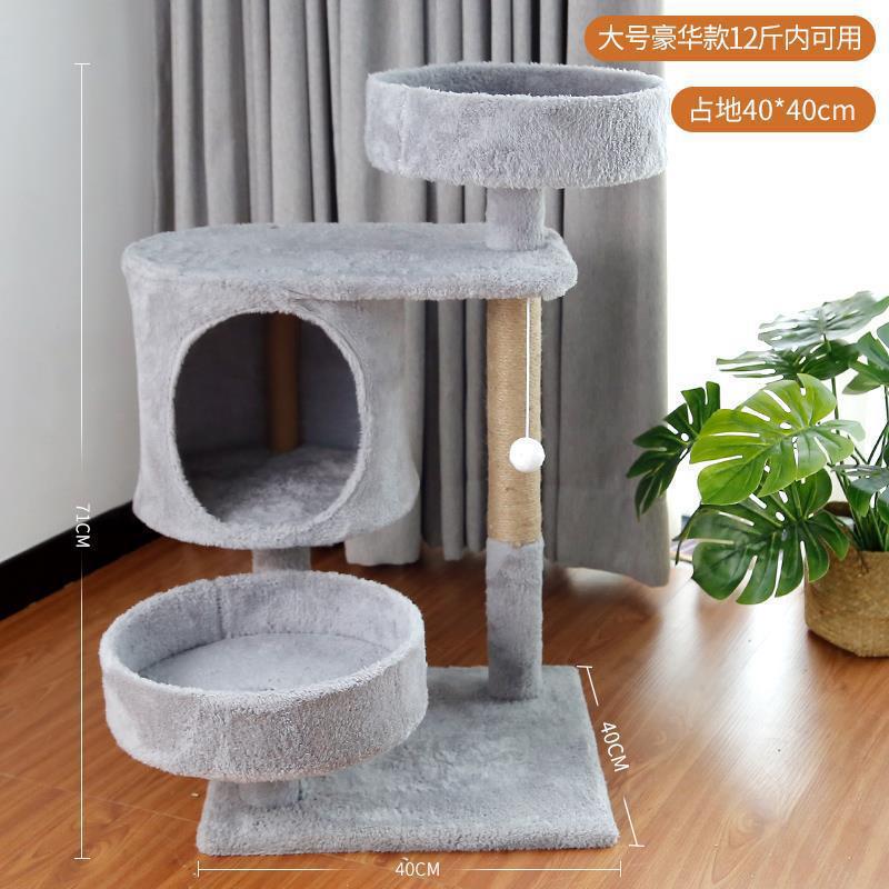 Cat climbing frame cat tree grabbing board cat toy casa de mascotas