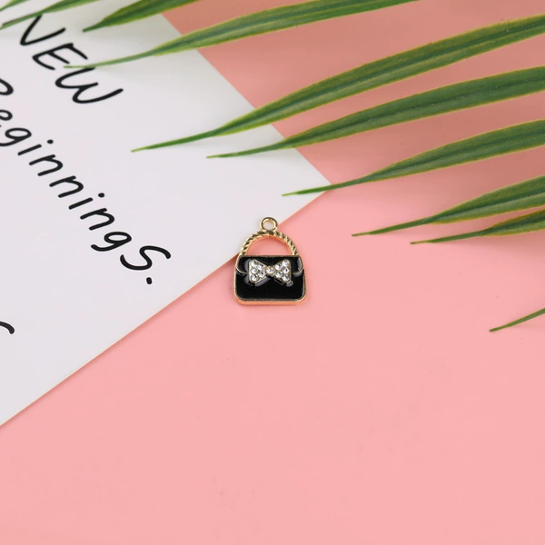 Black bag with bow