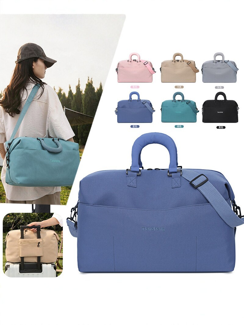 New Large Capacity Travel Bag Women Wet and Dry Separation Gym Bag Short Trip Business Trip Handheld Luggage Bag Single Shoulder Crossbody Bag