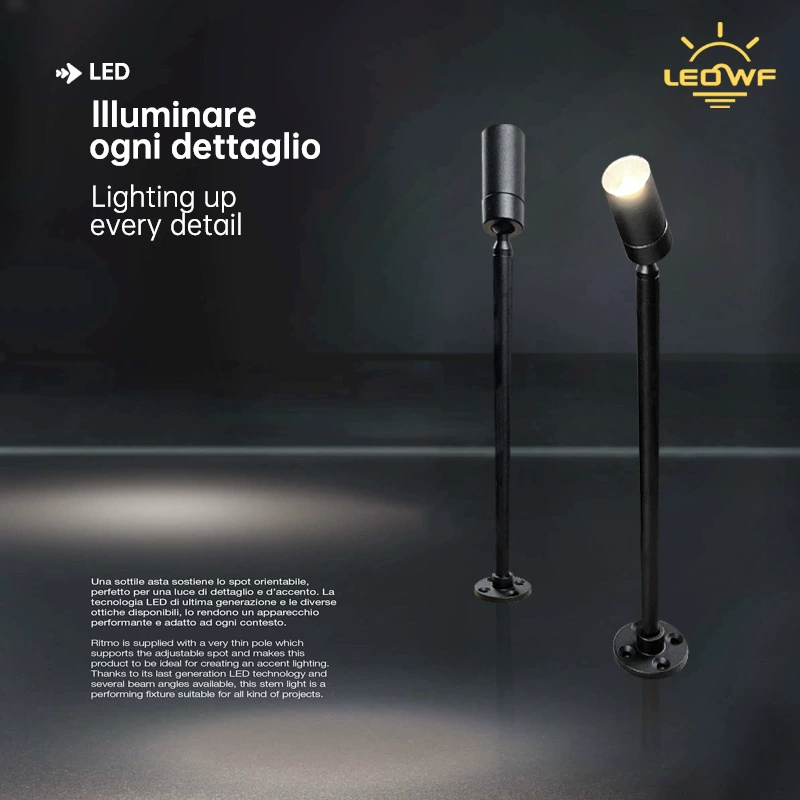 Вертикальный небольшой точечный светильник для музея, витрины ювелирных изделий, прилавка, очков, косметики