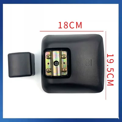 Dongfeng Dolica Rearview Mirror Capte – Large field of view rear view auxiliary mirror - old-style-small-square-mirror-universal-for-both-left-and-right-hd
