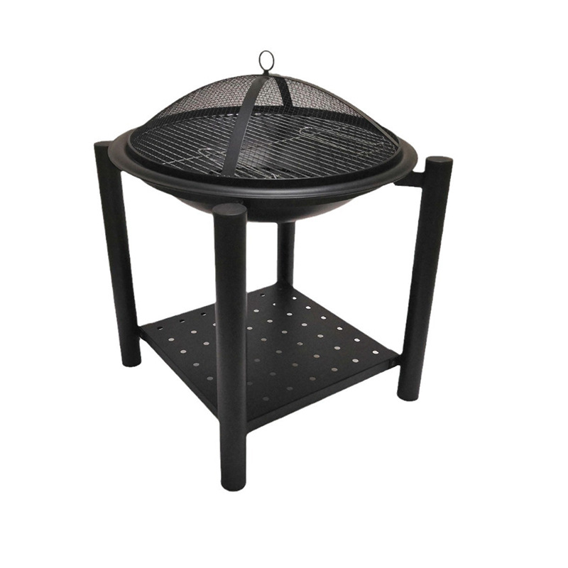 Fabricante de origen brasero de cuatro columnas parrilla de barbacoa de 21,5 pulgadas parrilla de barbacoa estufa cuadrada de 21,5 pulgadas