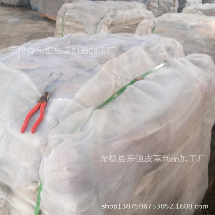 源头厂家 河北无极 盐湿黄牛皮二层 盐湿牛皮灰皮 可做明胶