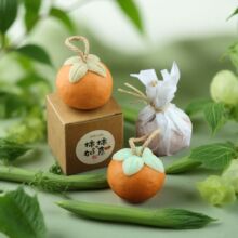 柿柿如意柿子研磨皂冷制皂手工DIY创意手工皂