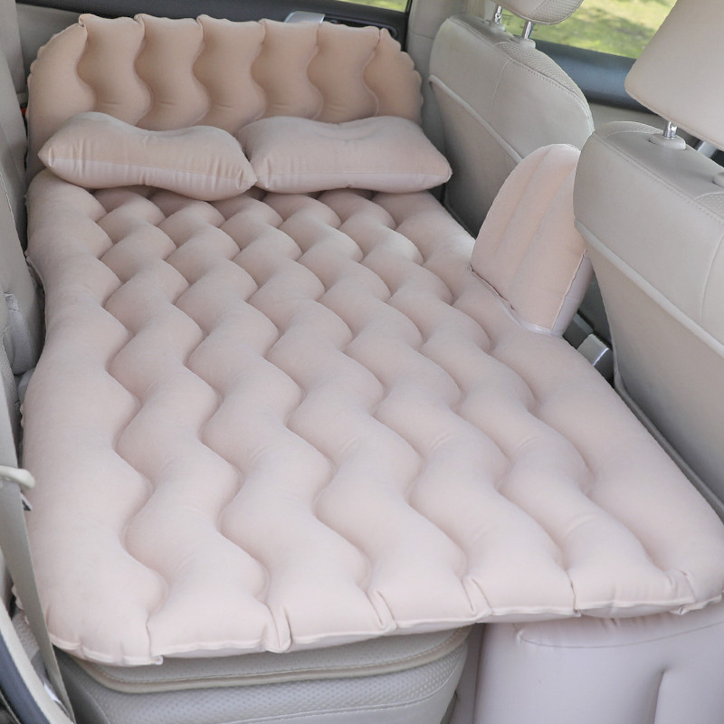 Car air mattress for the back seat of sedans, portable and comfortable for travel, quick inflation, available for dropshipping