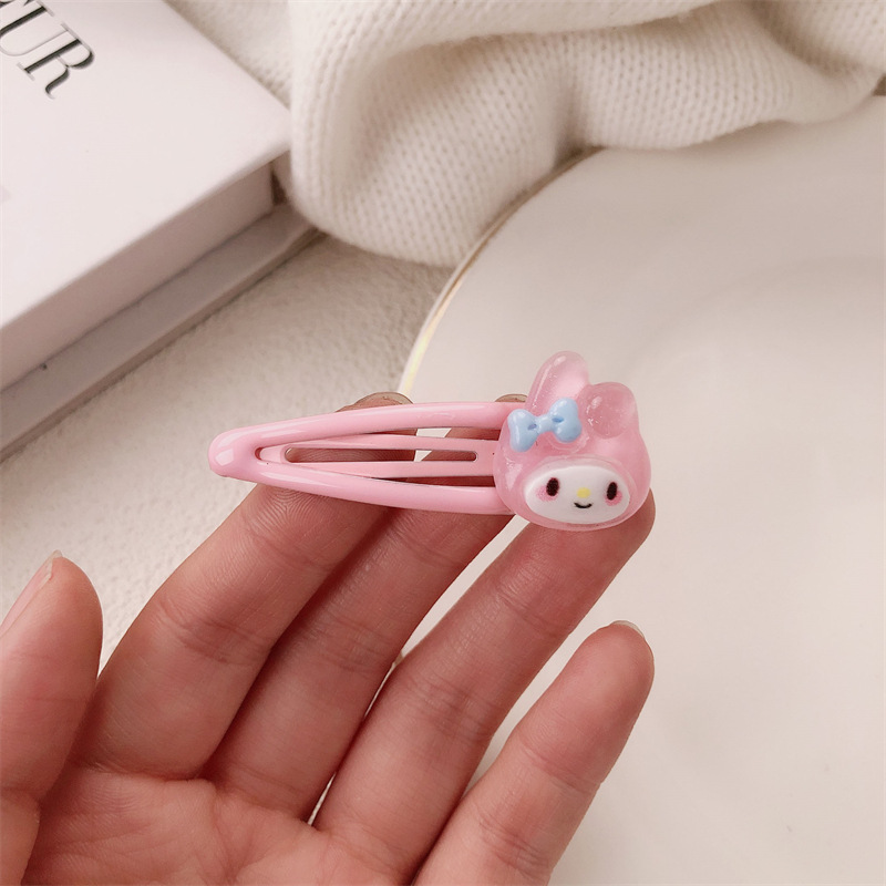 Dibujos animados transparentes de alta elasticidad cuerda para el cabello Pacha perro ins niña corazón pareja lindo tocado lazo para el cabello pequeña banda de goma