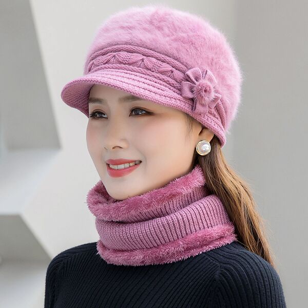 woolen winter fashionable warm knitted hat