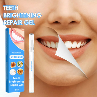 West & Month Teeth Brightening White Repair Pen Teeth Stain Cleaning Oral Care Beautiful Teeth Cleaning White Brightening Pen